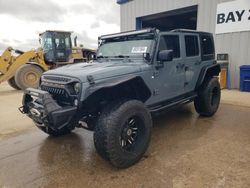 Jeep salvage cars for sale: 2015 Jeep Wrangler Unlimited Sport