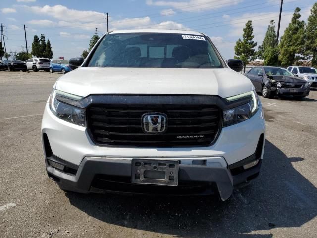 2021 Honda Ridgeline Black Edition