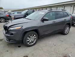 Salvage cars for sale at Louisville, KY auction: 2018 Jeep Cherokee Latitude