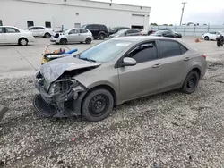 Toyota Corolla l salvage cars for sale: 2016 Toyota Corolla L