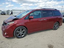 Toyota Sienna se salvage cars for sale: 2016 Toyota Sienna SE