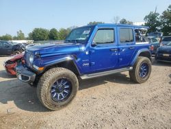 Jeep salvage cars for sale: 2020 Jeep Wrangler Unlimited Sahara