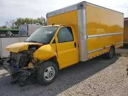 Salvage trucks for sale at Des Moines, IA auction: 2017 GMC Savana Cutaway G3500