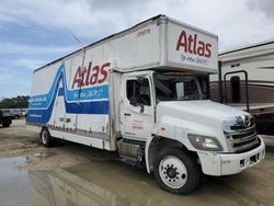 Salvage trucks for sale at Fort Pierce, FL auction: 2019 Hino 258 268