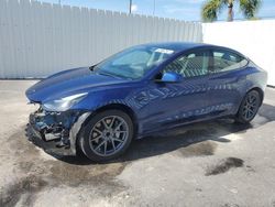 Salvage cars for sale at Riverview, FL auction: 2023 Tesla Model 3