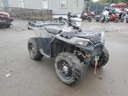 Salvage motorcycles for sale at Duryea, PA auction: 2019 Polaris Sportsman 850