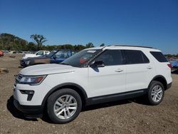 Ford Explorer xlt salvage cars for sale: 2018 Ford Explorer XLT