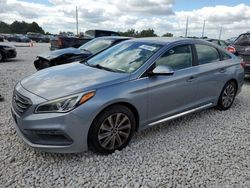 Hyundai Sonata Sport salvage cars for sale: 2016 Hyundai Sonata Sport