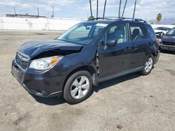 Subaru salvage cars for sale: 2016 Subaru Forester 2.5I Premium