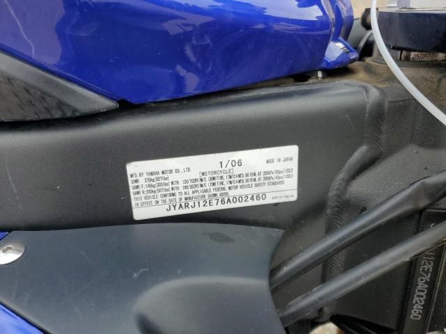 2006 Yamaha YZFR6 L