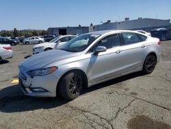 2018 Ford Fusion SE en venta en Vallejo, CA