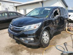 Salvage cars for sale at Pekin, IL auction: 2016 Honda CR-V EX