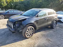 Salvage cars for sale at Austell, GA auction: 2017 KIA Sportage EX