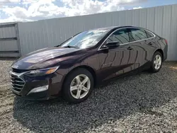 Chevrolet salvage cars for sale: 2021 Chevrolet Malibu LS