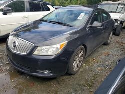 Salvage cars for sale at Waldorf, MD auction: 2012 Buick Lacrosse Premium