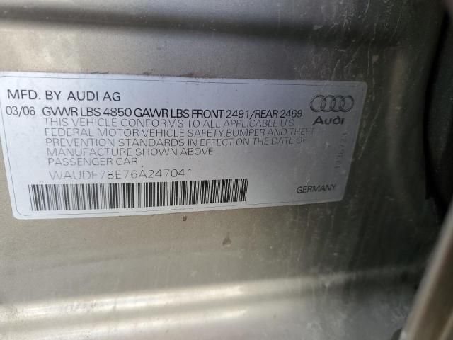 2006 Audi A4 2.0T Quattro