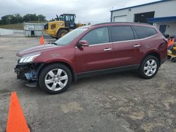 Salvage cars for sale at Mcfarland, WI auction: 2017 Chevrolet Traverse LT