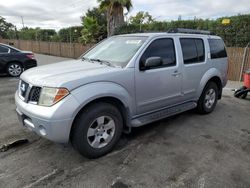 Carros salvage a la venta en subasta: 2007 Nissan Pathfinder LE