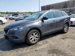 Salvage cars for sale at Fredericksburg, VA auction: 2015 Mazda CX-9 Sport