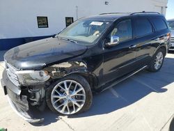 Salvage cars for sale at Farr West, UT auction: 2014 Dodge Durango Citadel