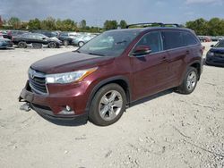 Toyota salvage cars for sale: 2015 Toyota Highlander Limited