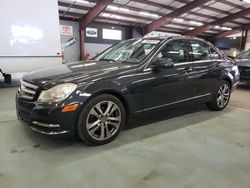 Mercedes-Benz salvage cars for sale: 2012 Mercedes-Benz C 300 4matic