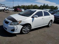 Vehiculos salvage en venta de Copart Denver, CO: 2009 Toyota Corolla Base