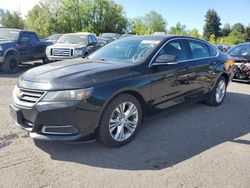 Chevrolet salvage cars for sale: 2015 Chevrolet Impala LT