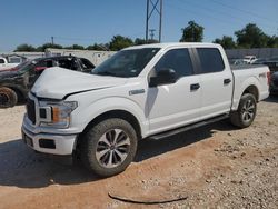 Salvage cars for sale at Oklahoma City, OK auction: 2019 Ford F150 Supercrew