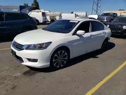 Honda salvage cars for sale: 2015 Honda Accord Sport