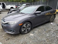 Honda salvage cars for sale: 2017 Honda Civic EXL