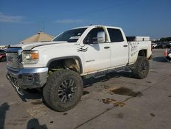 Salvage trucks for sale at Grand Prairie, TX auction: 2016 GMC Sierra K2500 Heavy Duty