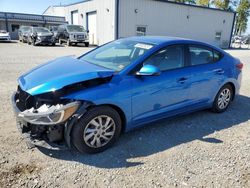 Salvage cars for sale at Arlington, WA auction: 2018 Hyundai Elantra SE