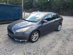 Salvage cars for sale from Copart Hueytown, AL: 2016 Ford Focus SE