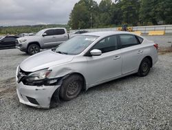 Nissan salvage cars for sale: 2017 Nissan Sentra S