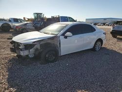 Toyota salvage cars for sale: 2022 Toyota Camry LE