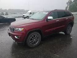 Jeep salvage cars for sale: 2017 Jeep Grand Cherokee Limited