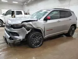 Salvage cars for sale at Davison, MI auction: 2023 Jeep Compass Limited