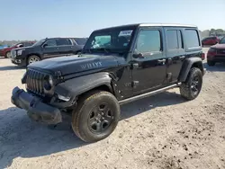 Jeep salvage cars for sale: 2022 Jeep Wrangler Unlimited Sport