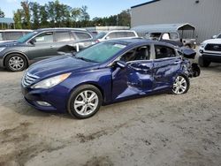 Salvage cars for sale at Spartanburg, SC auction: 2012 Hyundai Sonata SE