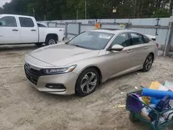 Salvage cars for sale at auction: 2019 Honda Accord EX