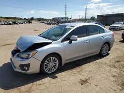 Salvage cars for sale at Colorado Springs, CO auction: 2013 Subaru Impreza Limited