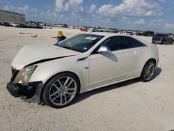 Salvage cars for sale from Copart San Antonio, TX: 2013 Cadillac CTS