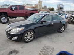 Salvage cars for sale at New Orleans, LA auction: 2013 Hyundai Genesis 3.8L