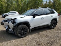 Salvage cars for sale from Copart Cookstown, ON: 2024 Toyota Rav4 XSE