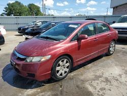 Honda salvage cars for sale: 2010 Honda Civic LX