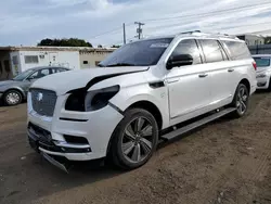 Buy Salvage Cars For Sale now at auction: 2018 Lincoln Navigator L Select