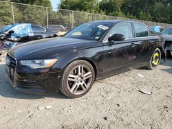 Salvage cars for sale at Waldorf, MD auction: 2015 Audi A6 Premium Plus