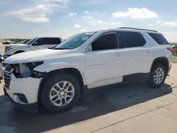 Salvage cars for sale at Grand Prairie, TX auction: 2020 Chevrolet Traverse LT