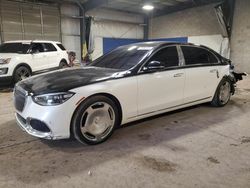 Salvage cars for sale at Chalfont, PA auction: 2022 Mercedes-Benz S MERCEDES-MAYBACH S 580 4M